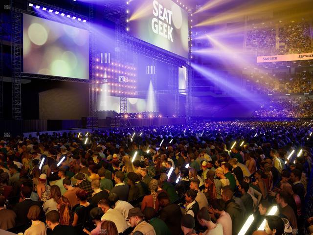 Caesars Superdome - Section 115 Seat View