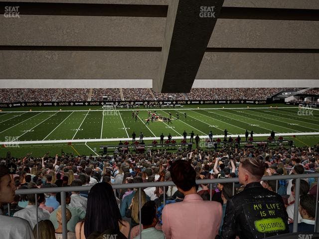Caesars Superdome - Section 115 Seat View