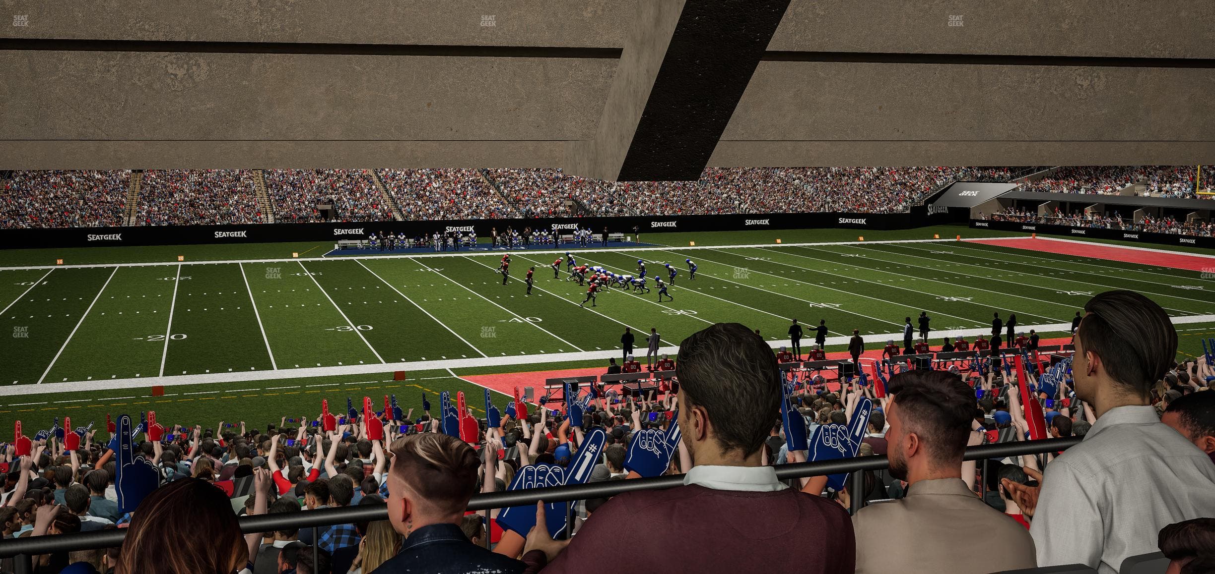 Caesars Superdome - Section 116 Seat View