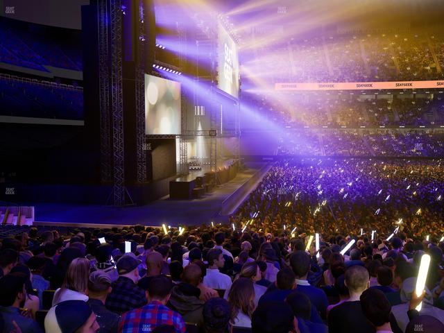 Caesars Superdome - Section 116 Seat View