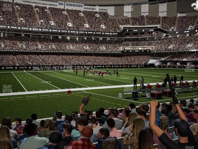Caesars Superdome - Section 116 Seat View