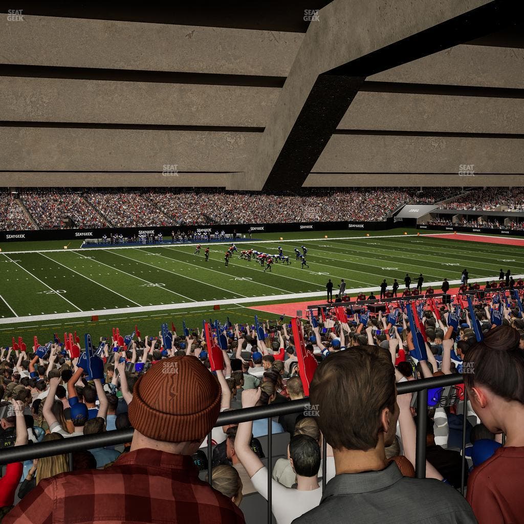 Caesars Superdome - Section 117 Seat View