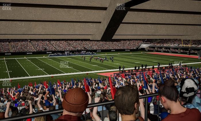 Caesars Superdome - Section 117 Seat View