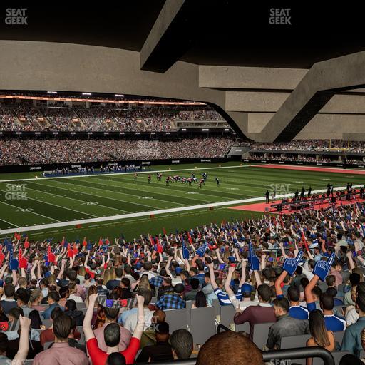 Caesars Superdome - Section 119 Seat View