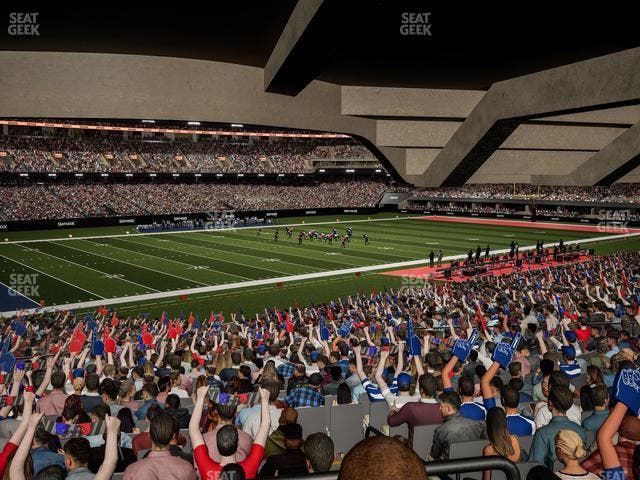 Caesars Superdome - Section 119 Seat View