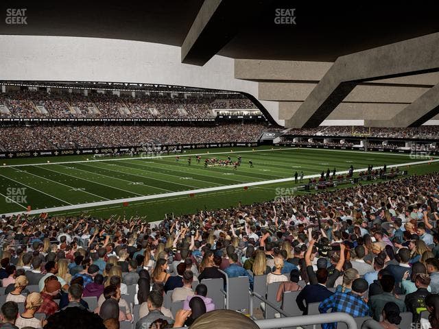 Caesars Superdome - Section 119 Seat View
