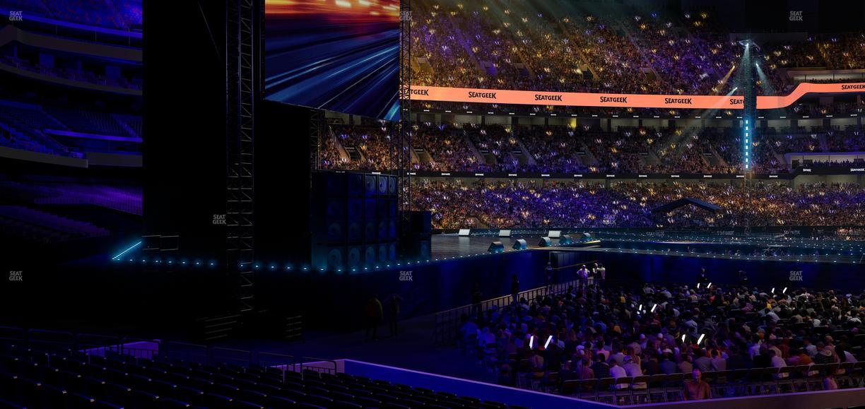 Caesars Superdome - Section 119 Seat View