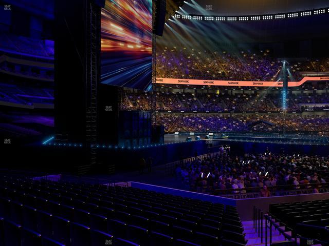 Caesars Superdome - Section 119 Seat View