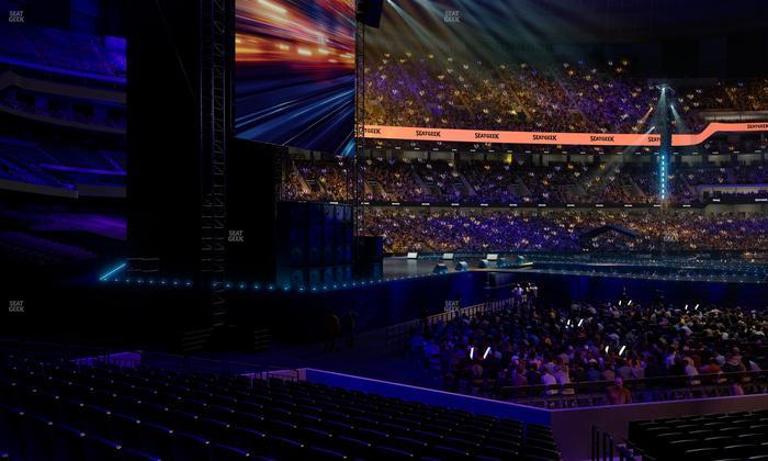 Caesars Superdome - Section 119 Seat View