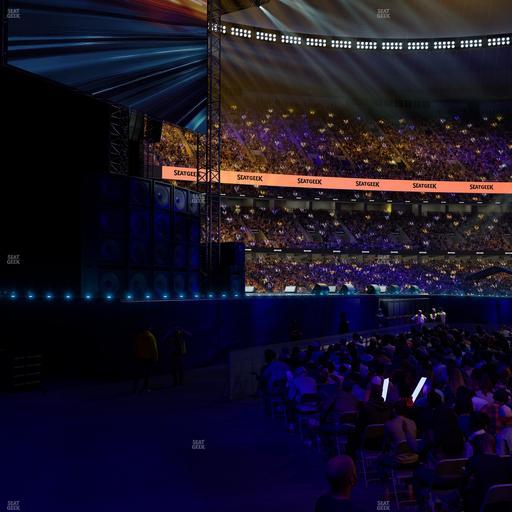 Caesars Superdome - Section 121 Seat View