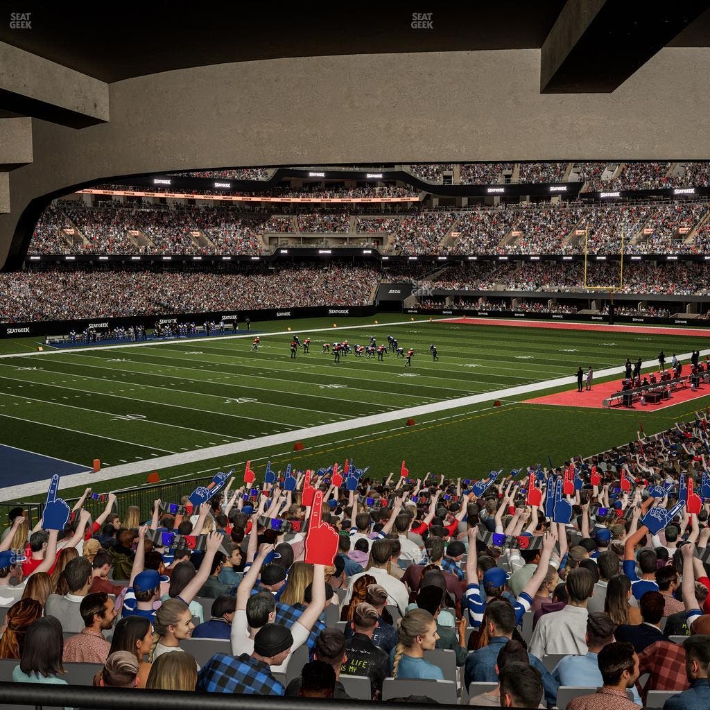 Caesars Superdome - Section 121 Seat View