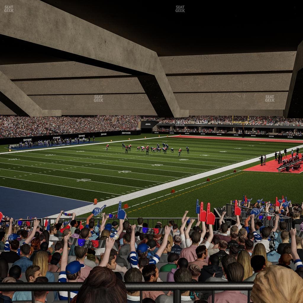 Caesars Superdome - Section 122 Seat View