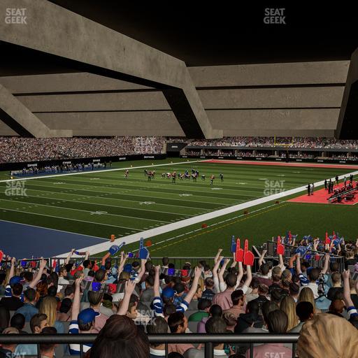 Caesars Superdome - Section 122 Seat View