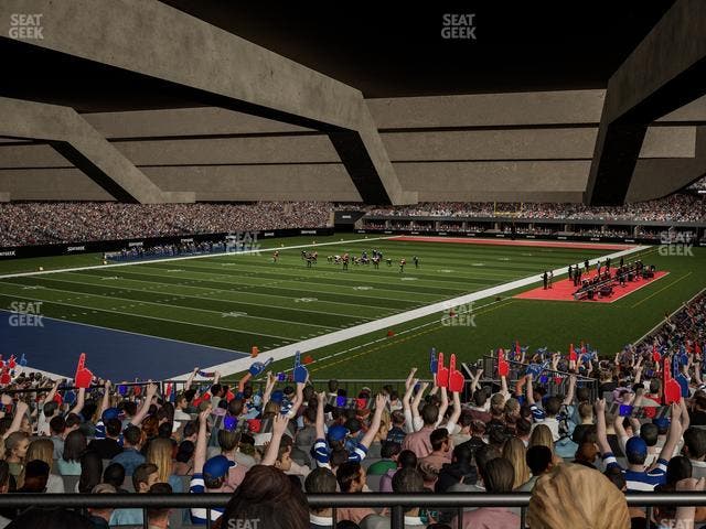 Caesars Superdome - Section 122 Seat View