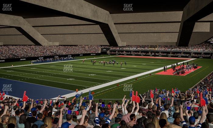 Caesars Superdome - Section 122 Seat View