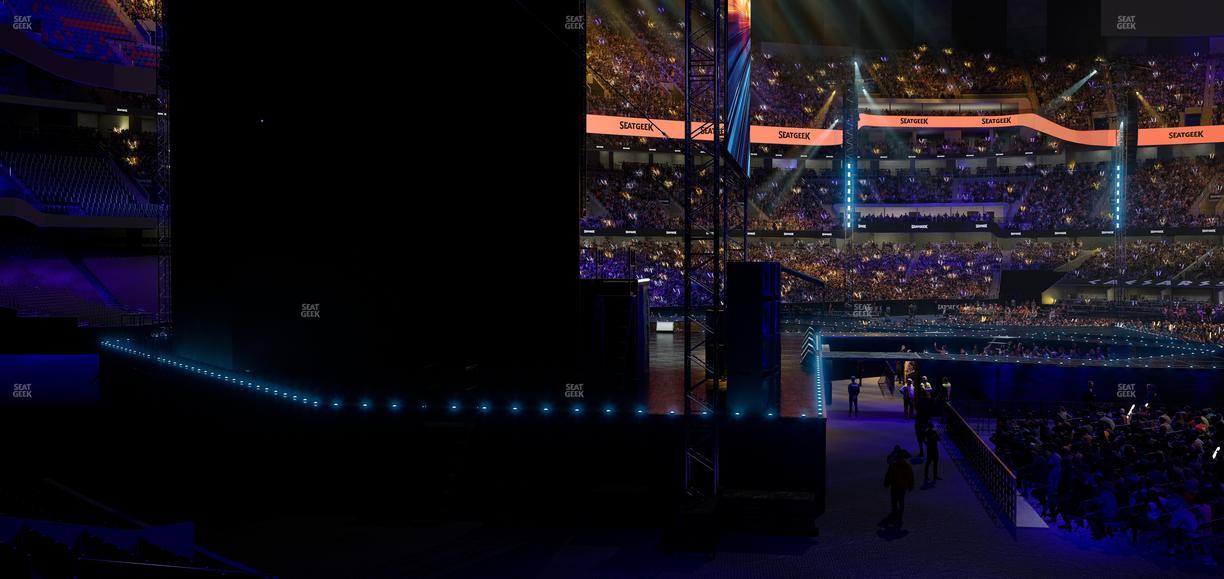 Caesars Superdome - Section 122 Seat View
