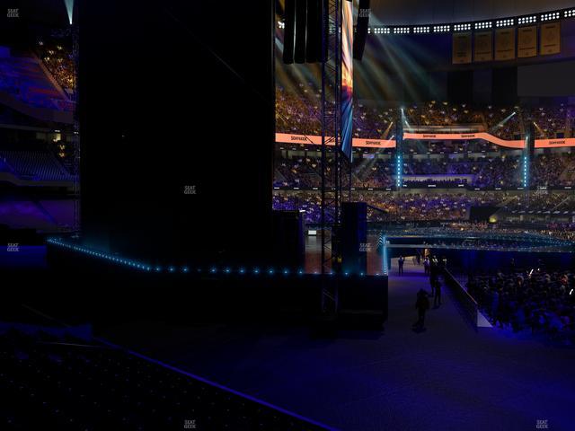 Caesars Superdome - Section 122 Seat View