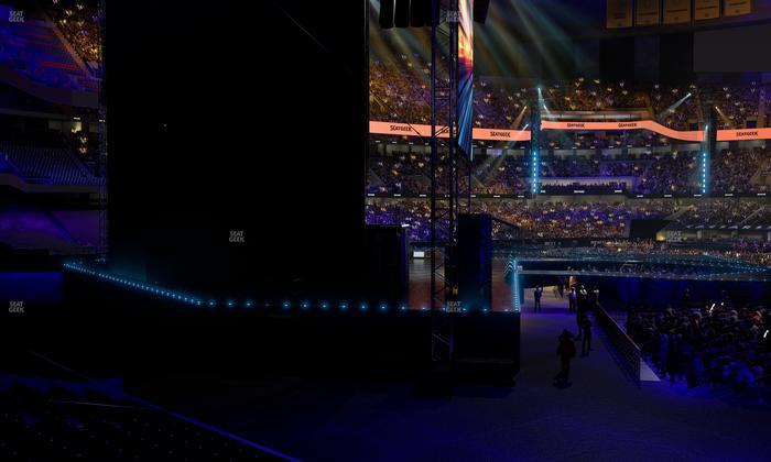 Caesars Superdome - Section 122 Seat View