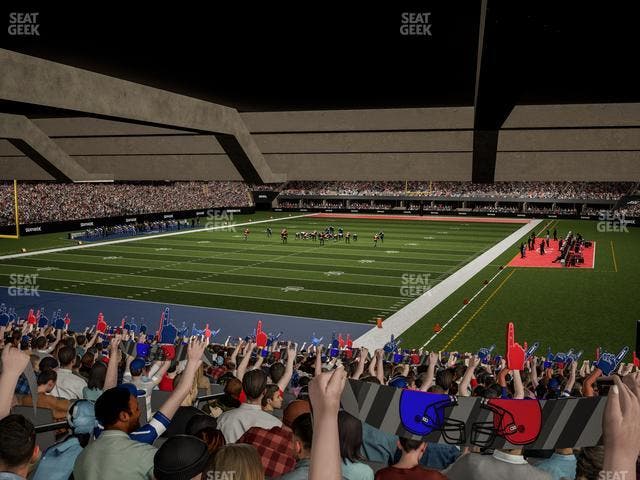 Caesars Superdome - Section 124 Seat View