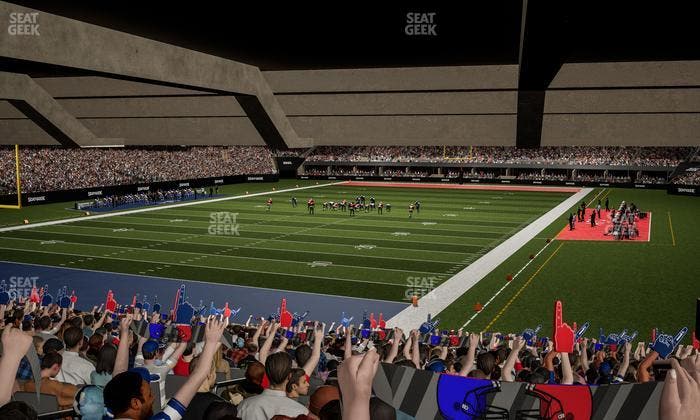 Caesars Superdome - Section 124 Seat View