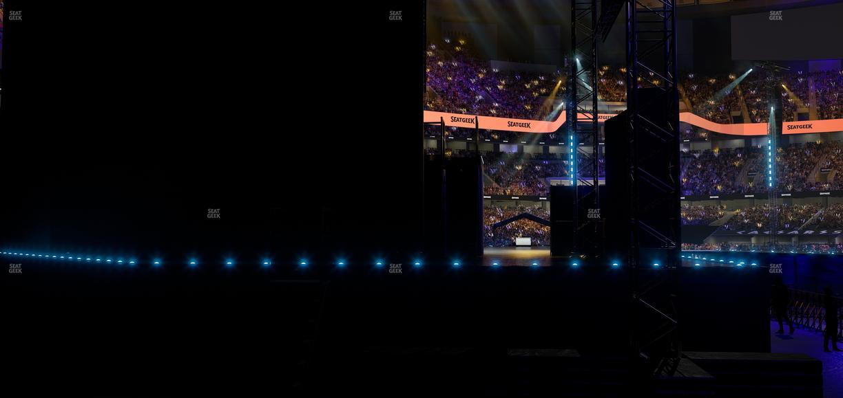Caesars Superdome - Section 124 Seat View