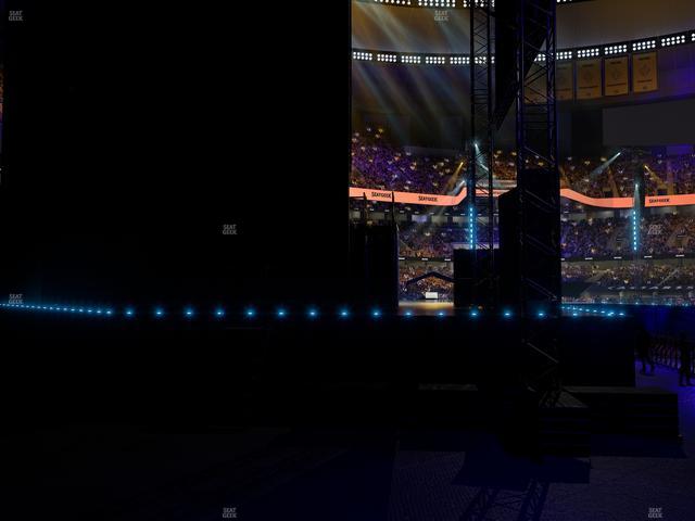 Caesars Superdome - Section 124 Seat View