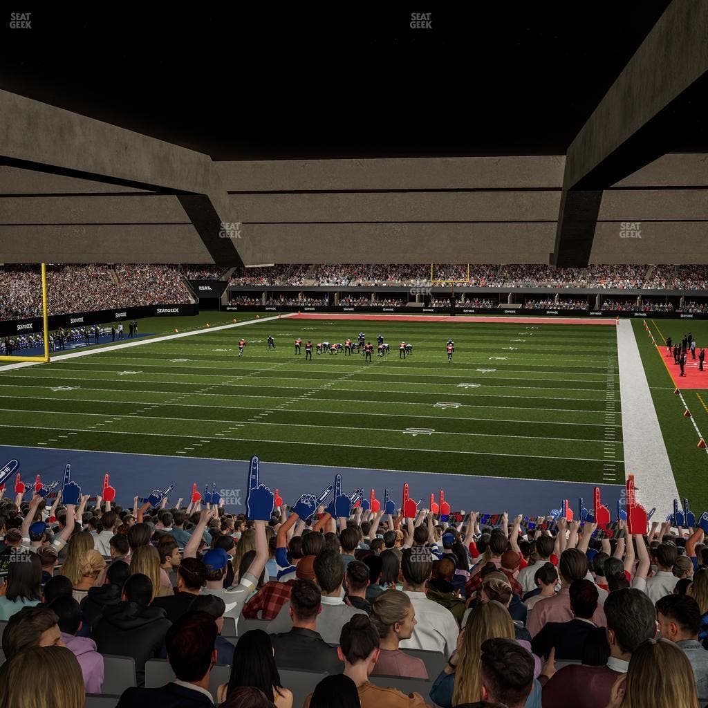 Caesars Superdome - Section 126 Seat View