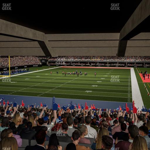 Caesars Superdome - Section 126 Seat View