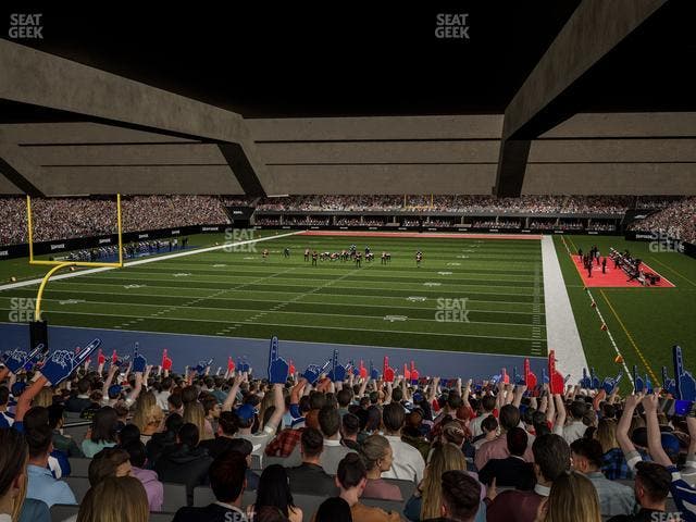 Caesars Superdome - Section 126 Seat View