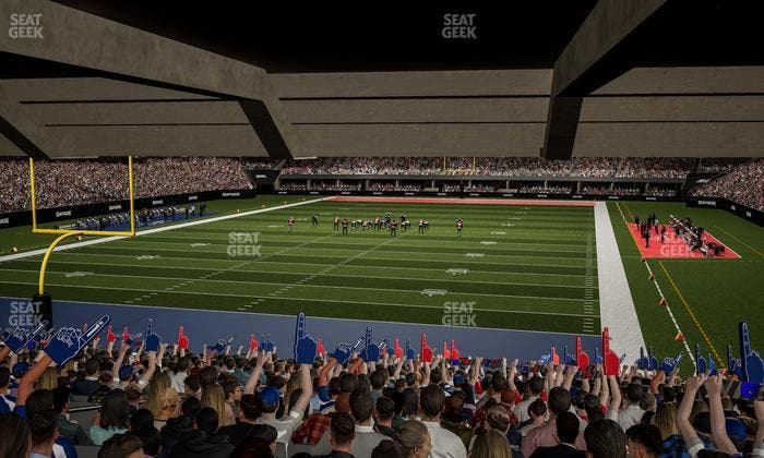 Caesars Superdome - Section 126 Seat View