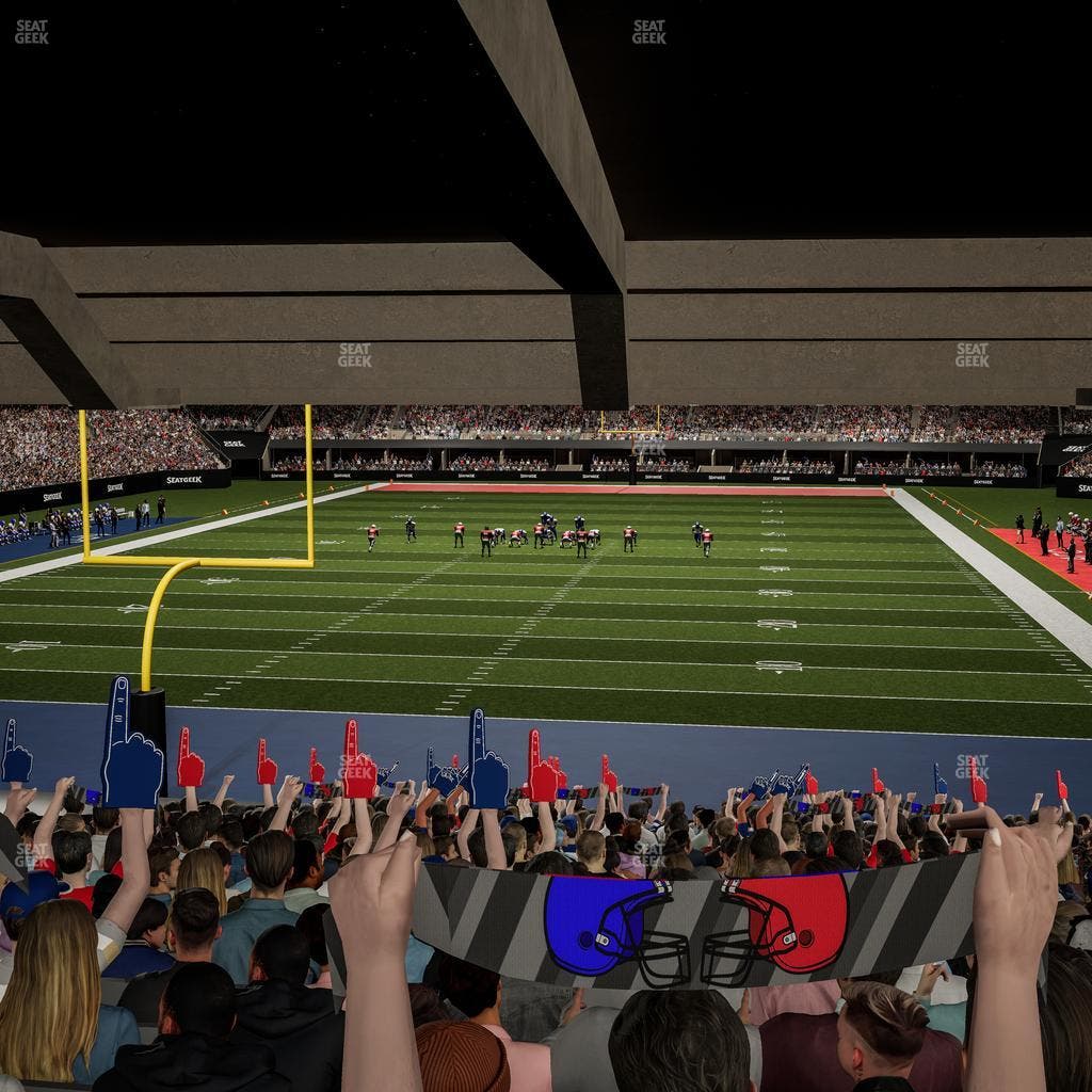 Caesars Superdome - Section 127 Seat View