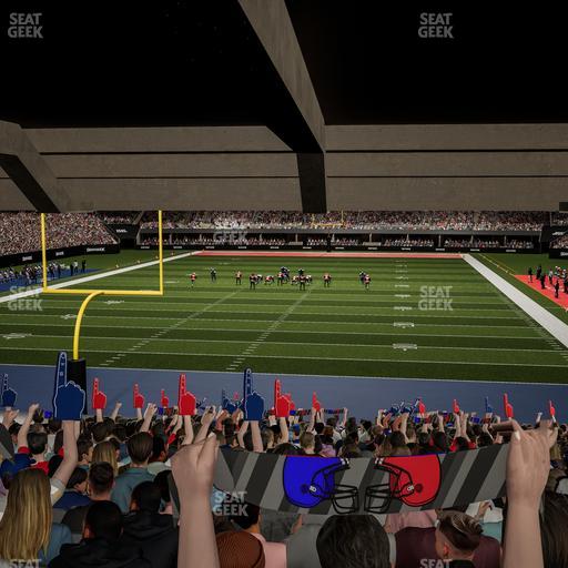 Caesars Superdome - Section 127 Seat View