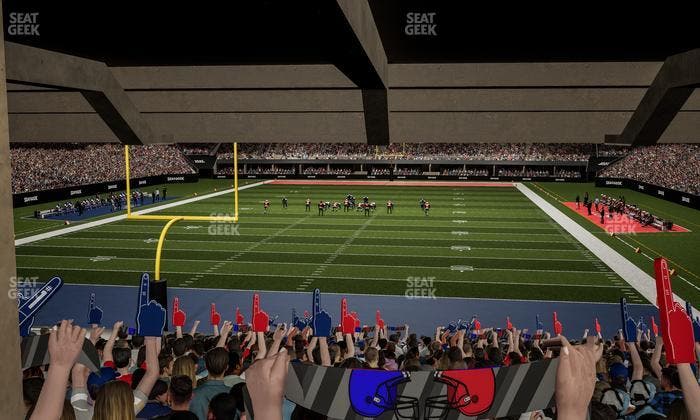 Caesars Superdome - Section 127 Seat View