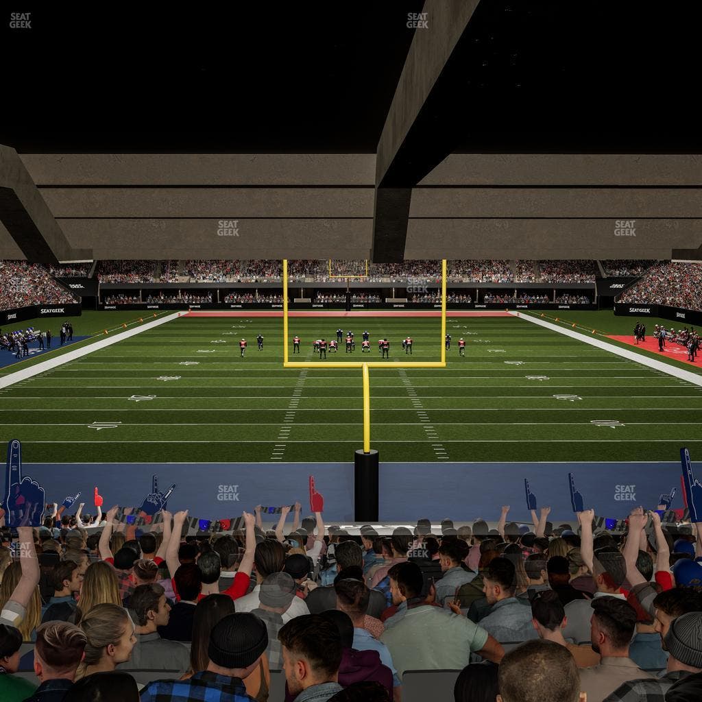 Caesars Superdome - Section 128 Seat View