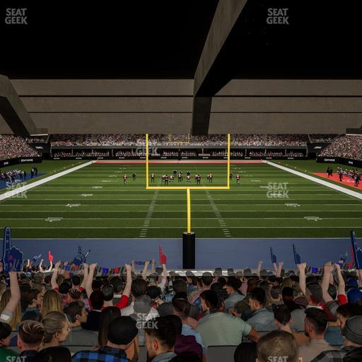 Caesars Superdome - Section 128 Seat View