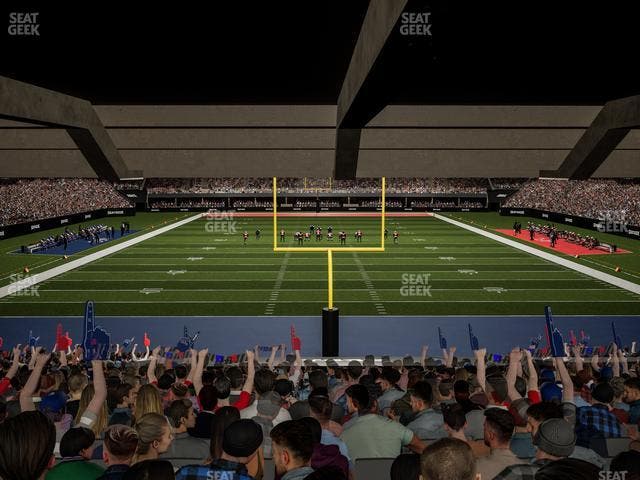 Caesars Superdome - Section 128 Seat View