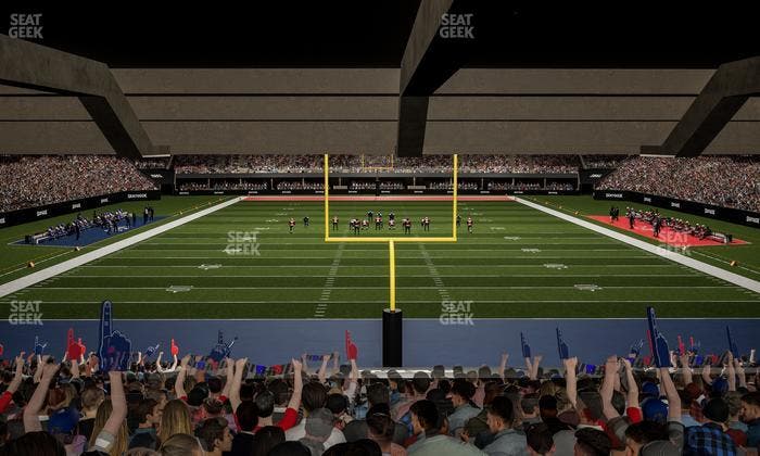 Caesars Superdome - Section 128 Seat View