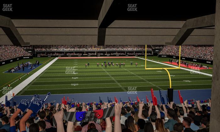 Caesars Superdome - Section 129 Seat View