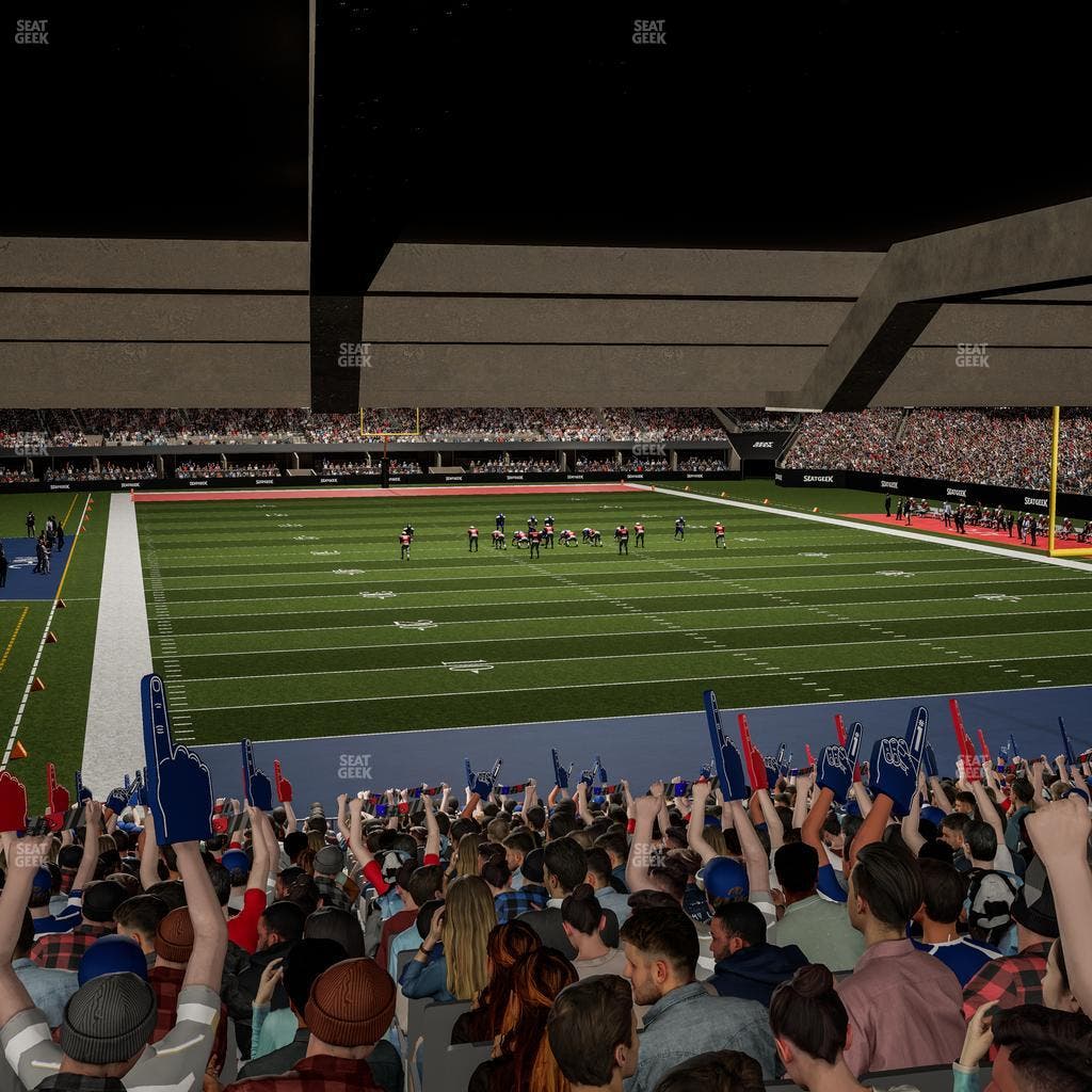 Caesars Superdome - Section 130 Seat View