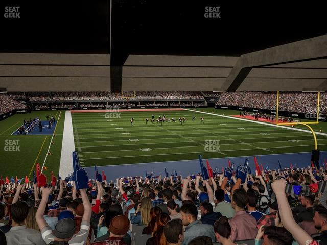 Caesars Superdome - Section 130 Seat View