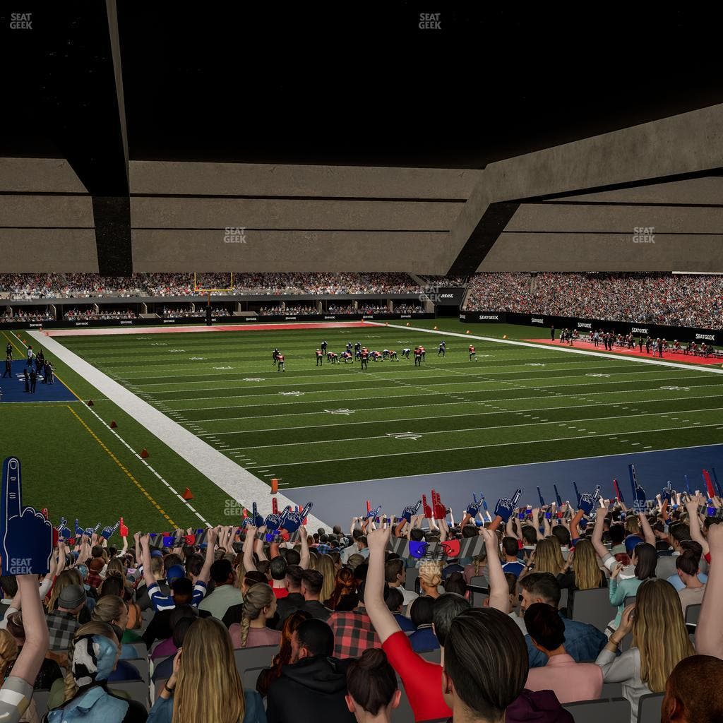 Caesars Superdome - Section 132 Seat View