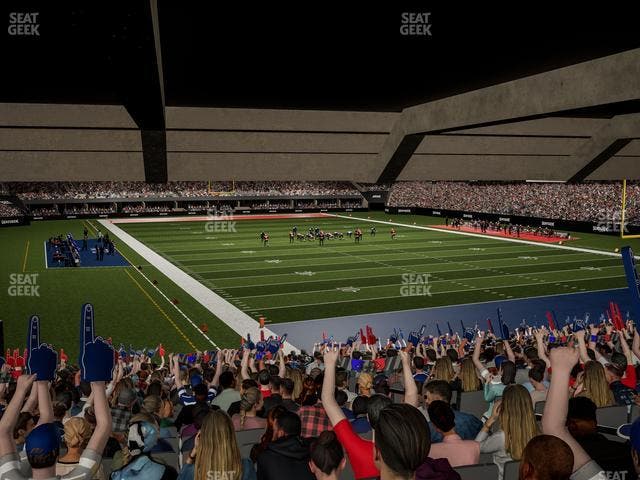 Caesars Superdome - Section 132 Seat View