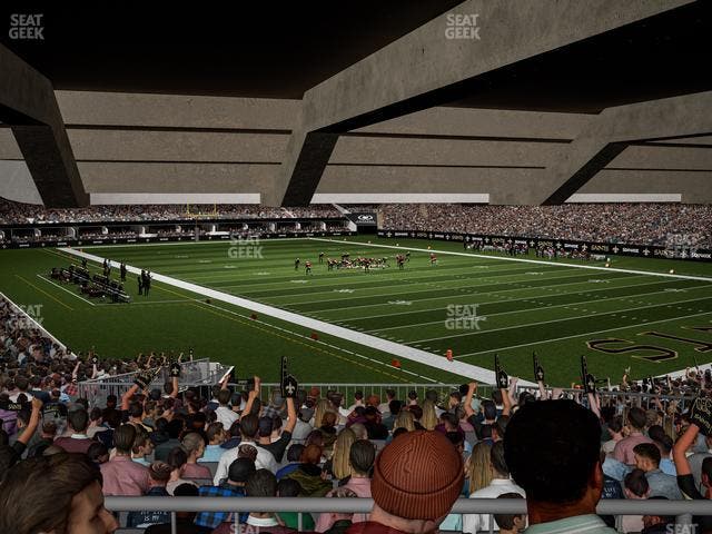 Caesars Superdome - Section 134 Seat View