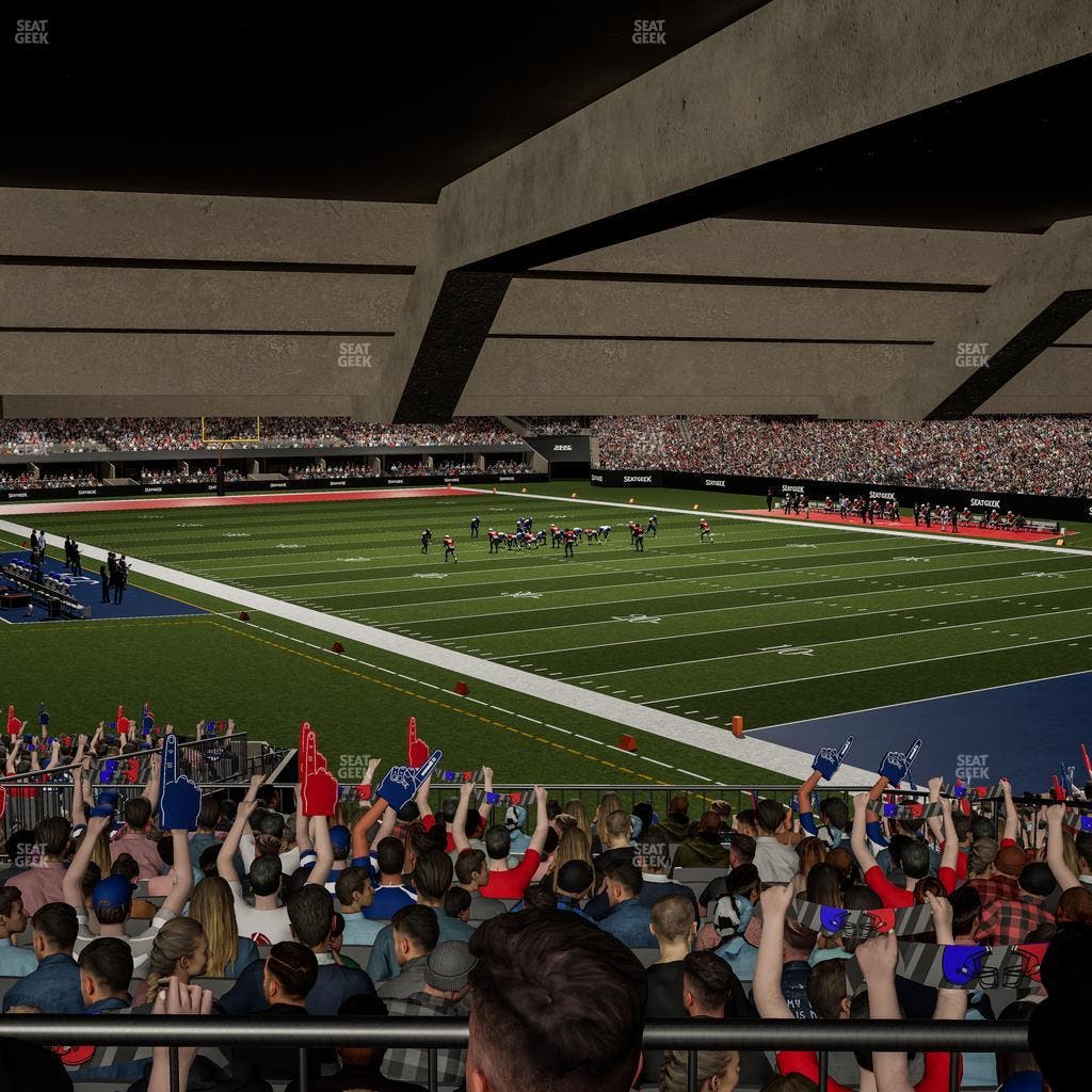 Caesars Superdome - Section 134 Seat View