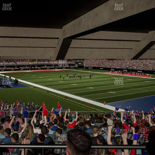 Caesars Superdome - Section 134 Seat View