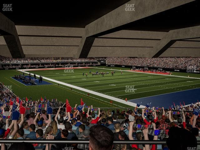 Caesars Superdome - Section 134 Seat View