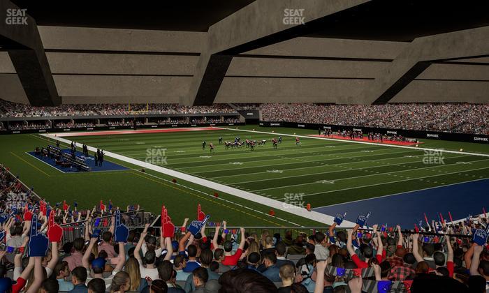 Caesars Superdome - Section 134 Seat View