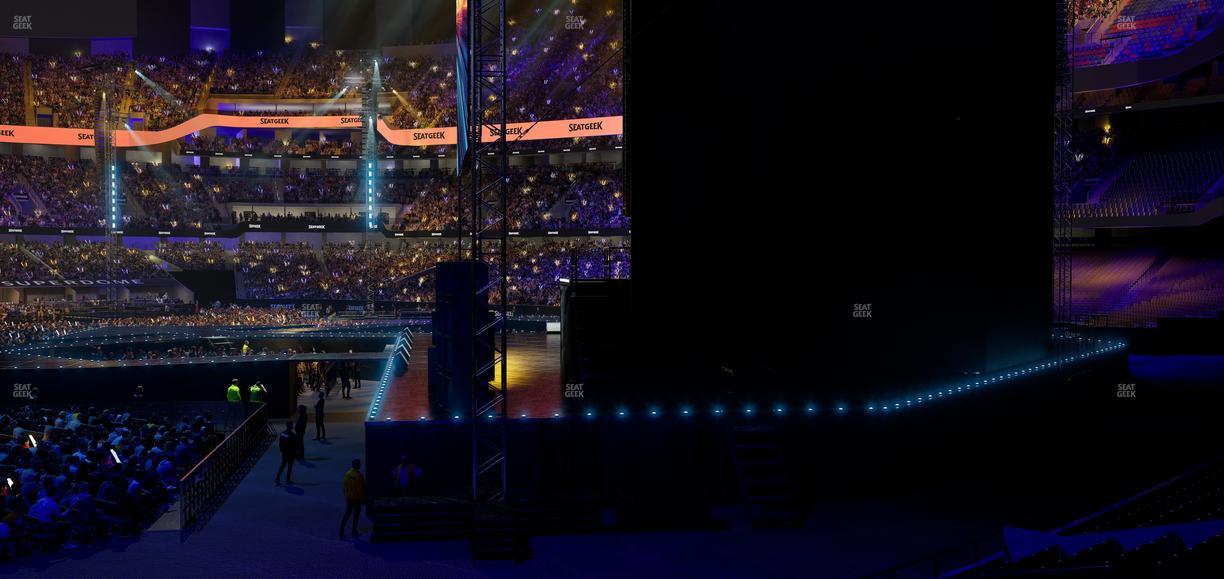 Caesars Superdome - Section 134 Seat View