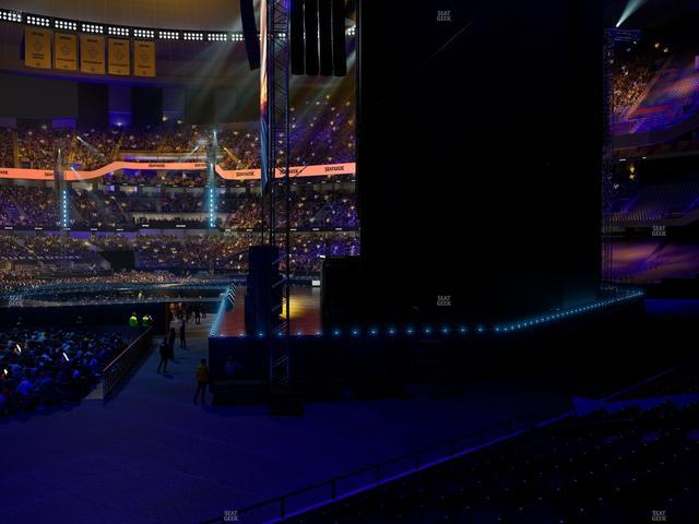Caesars Superdome - Section 134 Seat View