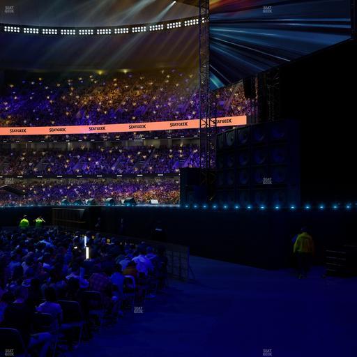 Caesars Superdome - Section 135 Seat View